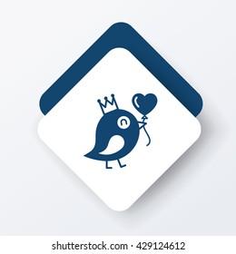 lover birds icon