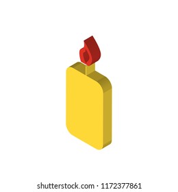 Lover isometric left top view 3D icon