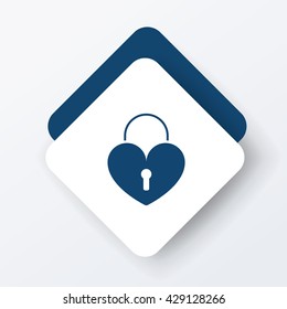 lover lock icon