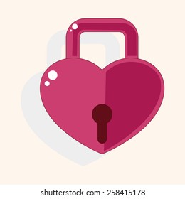 lover lock theme elements