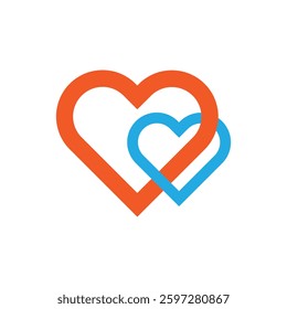 LOVER Logo Design illustration concept alphabet template