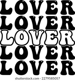 Lover print ready file, printable file