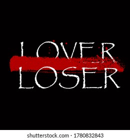 1,170 Letter loser Images, Stock Photos & Vectors | Shutterstock