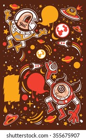  lovers aliens in space