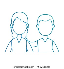 lovers couple avatars characters