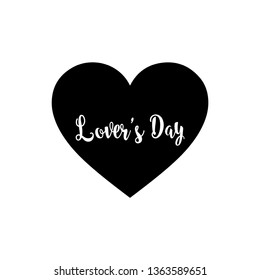 Lover's Day - vector illustration