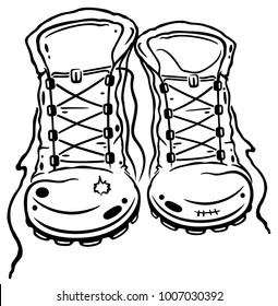 For lovers of hiking. Hiking boots.