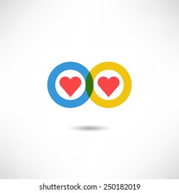 Lovers icon