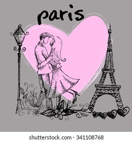 lovers in Paris
