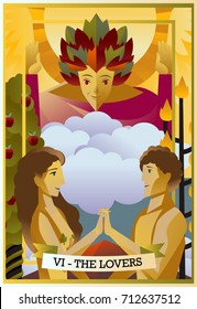 the lovers tarot card