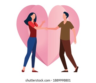 lovers who are intimately in love