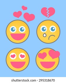 Lovestruck Smiley Set