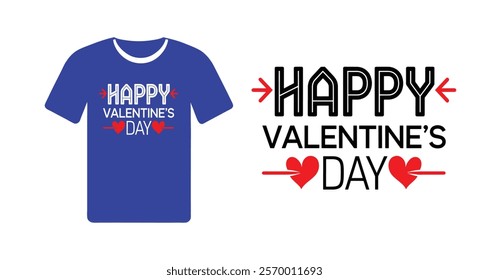 Love-Themed Text-Based Valentine’s Day T-Shirt