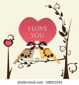 Loving birds