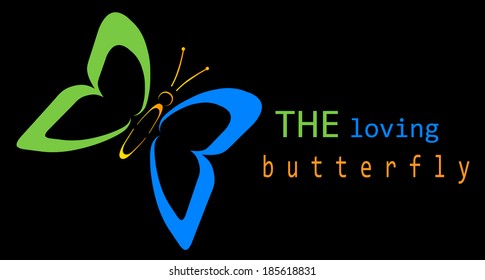 The loving butterfly