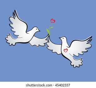 Loving doves