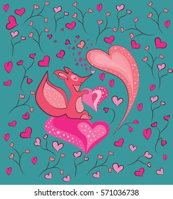 A loving heart protein