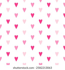 Loving Hearts Valentine's seamless Pattern