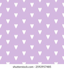 Loving Hearts Valentine's seamless Pattern