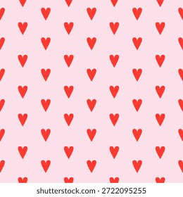 Corações Amorosos Padrão sem costura de Valentine