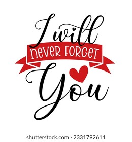 In Loving Memory lettering. illustration vector poster, background, postcard, banner, window. Cardinal. Vector illustration