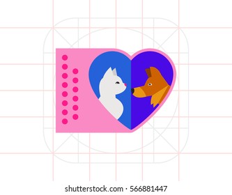 Loving Pets Icon