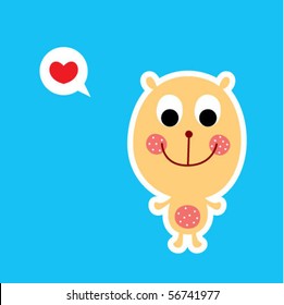 loving teddy bear