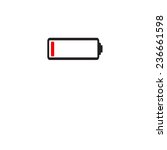 low battery icon