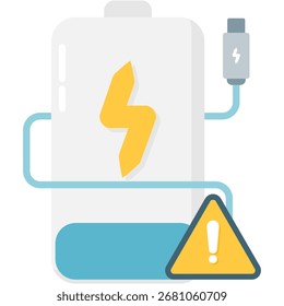 Alerta de aviso de baixa energia da bateria