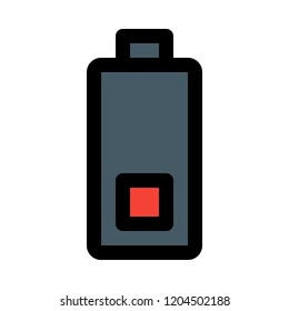 low battery status