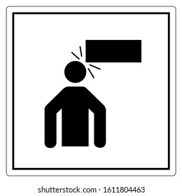 Low Clearance Symbol Sign, Vector Illustration, Isolate On White Background Label .EPS10