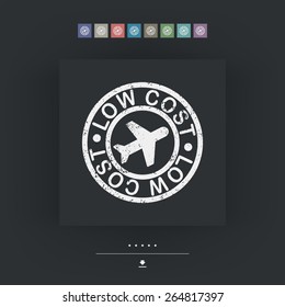 Low Cost Airline Icon