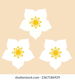 low cost flowers vector design