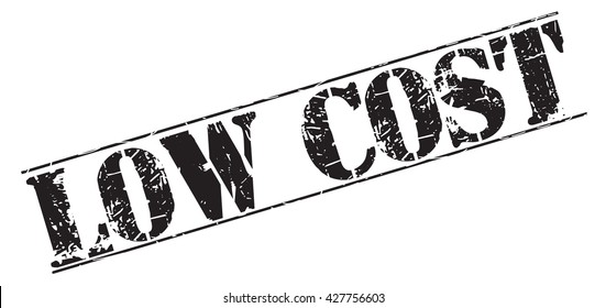 low cost  grunge stamp, vector illustration