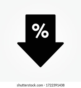 low discount icon vector illustration