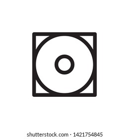 low, ellipse icon. Simple thin line, outline vector of Laundry icons for UI and UX, website or mobile application