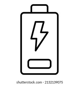 Imagen vectorial de icono de bajo consumo de energía. También se puede usar para aplicaciones web, aplicaciones móviles y medios impresos.