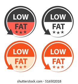 Low Fat Food Labels.