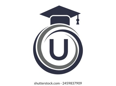 Low firm logo with latter U vector template, Justice logo, Equality, judgement logo vector illustration