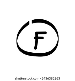 low grade concept line icon. Simple element illustration. low grade concept outline symbol design.