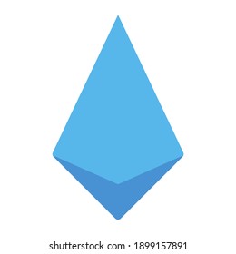 low ice hail weather using soft color and flat style