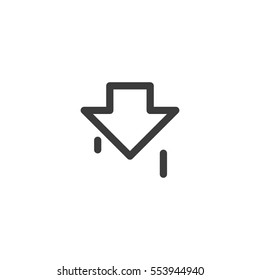 low icon. sign design