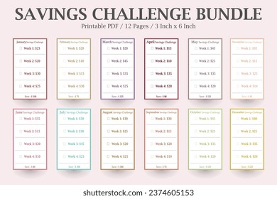  Low Income Savings Challenge,Low-Income Budgeting,Mini Savings Challenge Trackers,Budget-Friendly Savings Tracker,Money-Saving Planner