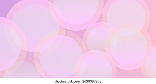 Fondo abstracto rosado de baja luz, patrón geométrico de Formas circulares. 