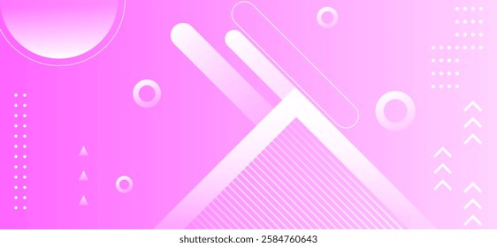 Low light pink colour abstract gradient background with dynamic shapes composition and rounded shapes pattern and abstract lines design background vector illustration eps10. 