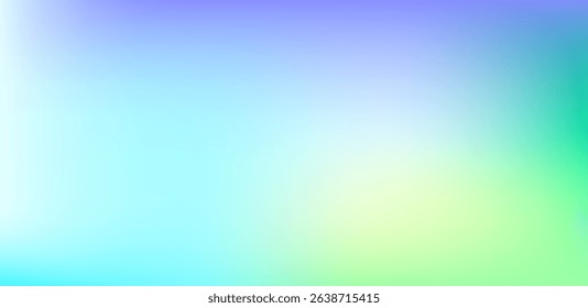 Low light sky blue - green and blue smooth gradient colour minimal blurry design effect. Creating - warm and element background. Vector eps10. Perfect for modern artwork, backdrop, templates.