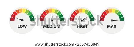 low max icon on white background