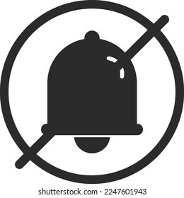 Icon mit niedrigem Rauschpegel, Low-Voice-Symbol, schwarzer Vektorgrafik