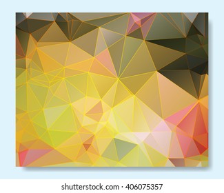 low poly abstract