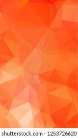 Low Poly abstract background with colorful triangular polygons with a brilliant